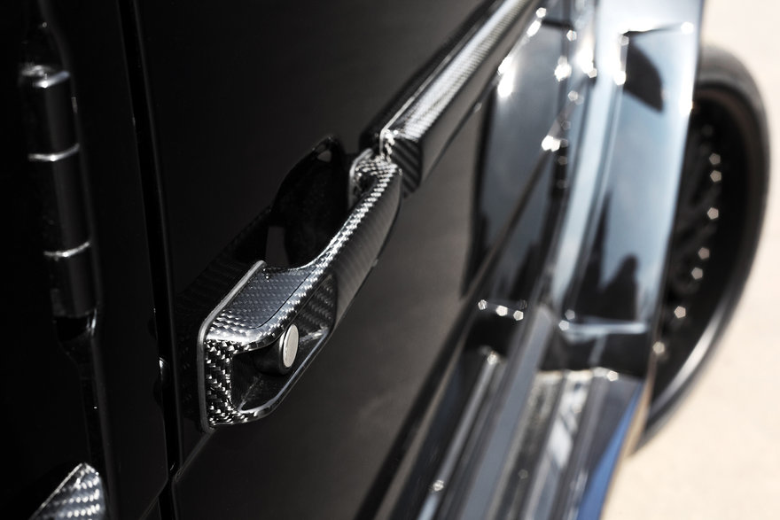 Карбоновые ручки на двери Mercedes-Benz G-Class Gelandewagen (Мерседес Бенц Гелендваген)