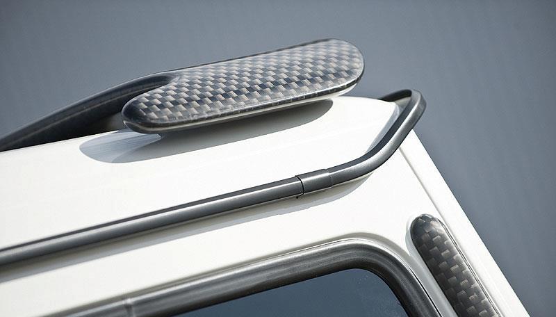Карбоновый спойлер на крышу Mercedes-Benz G-Class Gelandewagen
