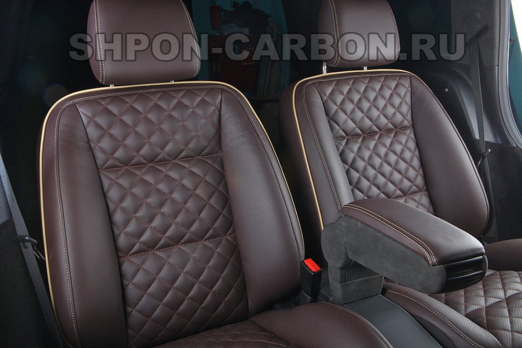 Установка комфортабельных сидений в Mercedes-Benz GL-Class (brown) (Мерседес-Бенц ДжЛ класс)